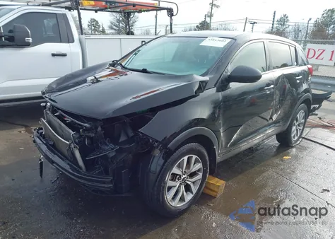 2015 Kia Sportage Lx from USA, damaged, VIN KNDPB3AC2F7711623